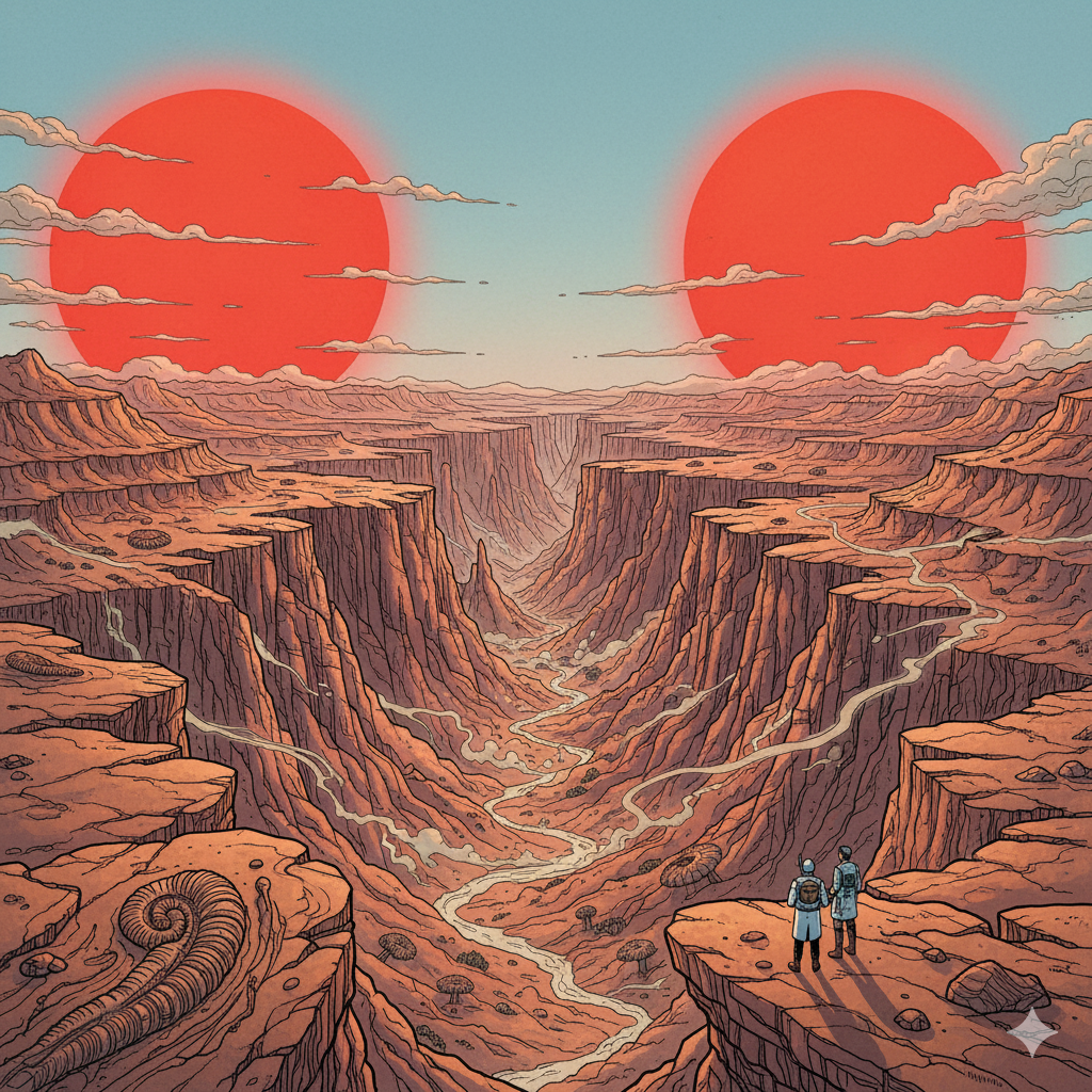 Ilustración de una parte de Galifrey